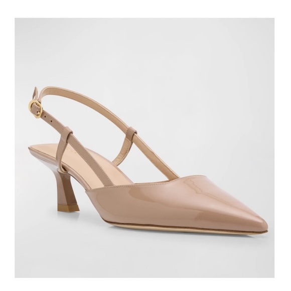 Stuart Weitzman Shoes - Stuart Weitzman
Vinnie Patent Kitten Slingback Pumps
$525
50mm BEIGE 6.5B NEW